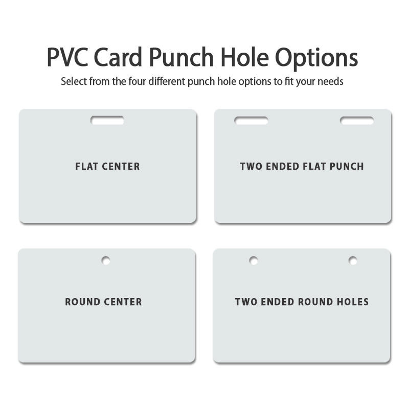 Full Color Printed PVC Cards - 5 X 3 Inch 4