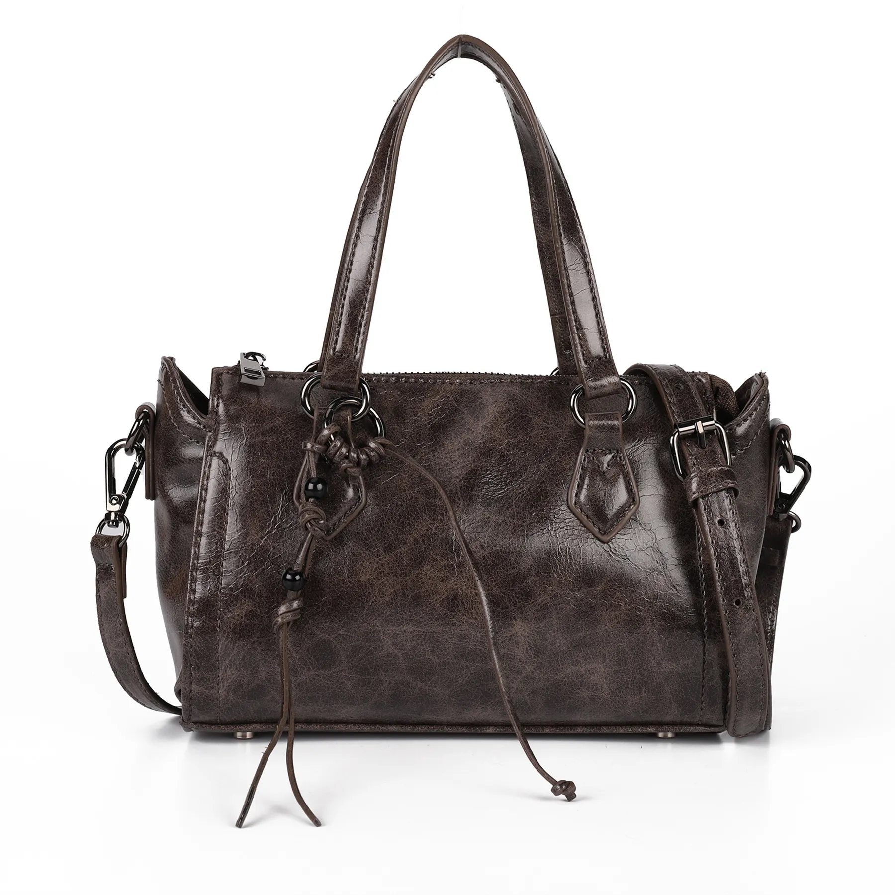 PU Top Handle Satchel for Women Designer 5