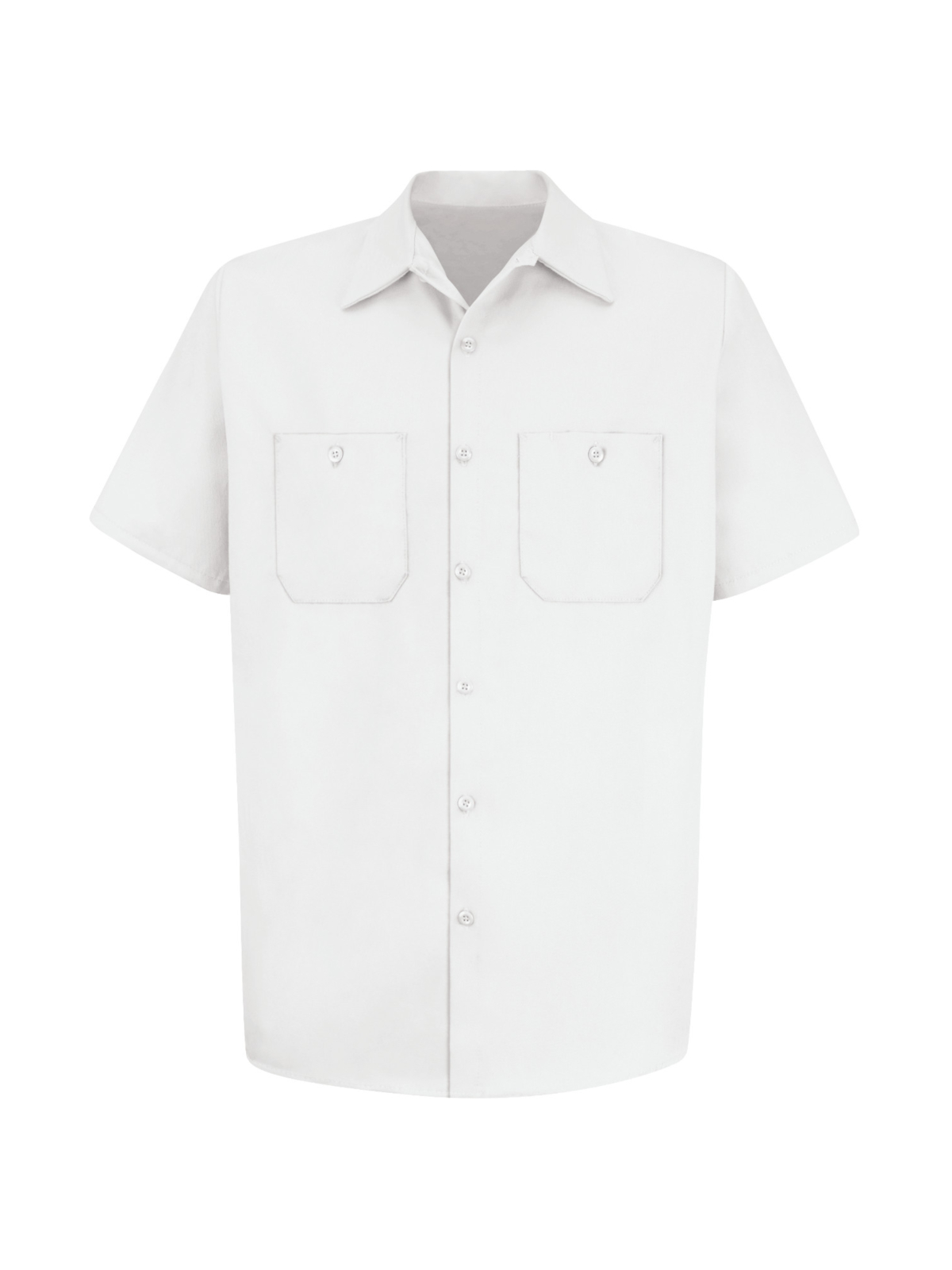 Red Kap Shirts -  Men's Short Sleeve Wrinkle-Resistant Cotton Work Shirt 12