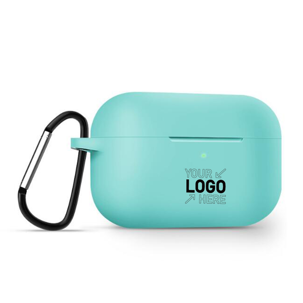 Silicone Earpods Case Cover w/Keychain 1