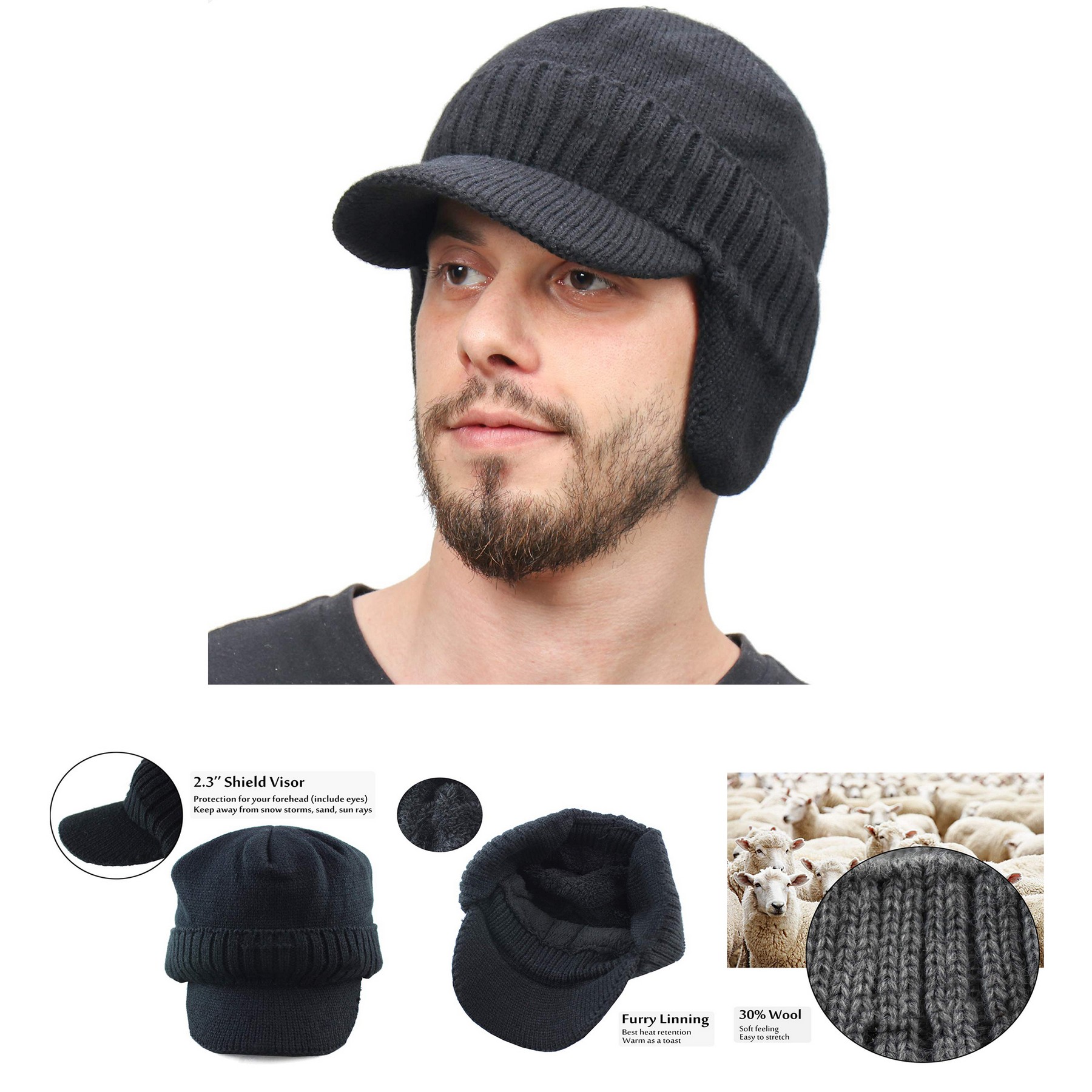 Outdoor Fleece Hat 2