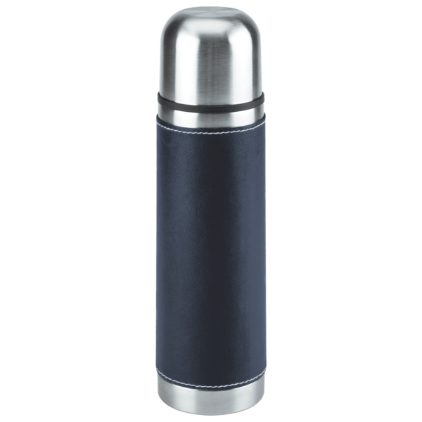 Leatherette Vacuum Bottle - 16 Oz. 8