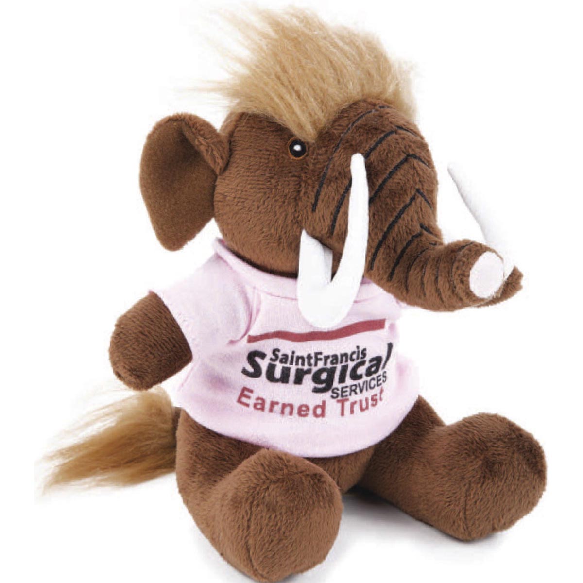 Super Soft Stuffed Animal, 8"- Mammoth 5