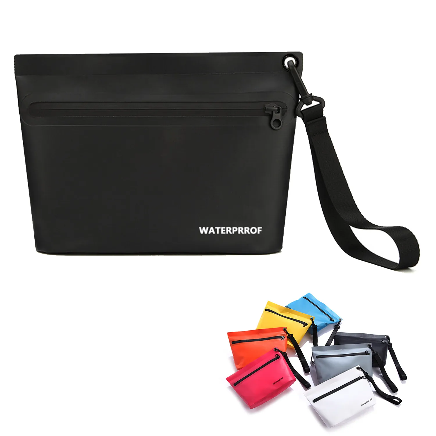 Carry On Zipper Pouch Makeup Bag 3