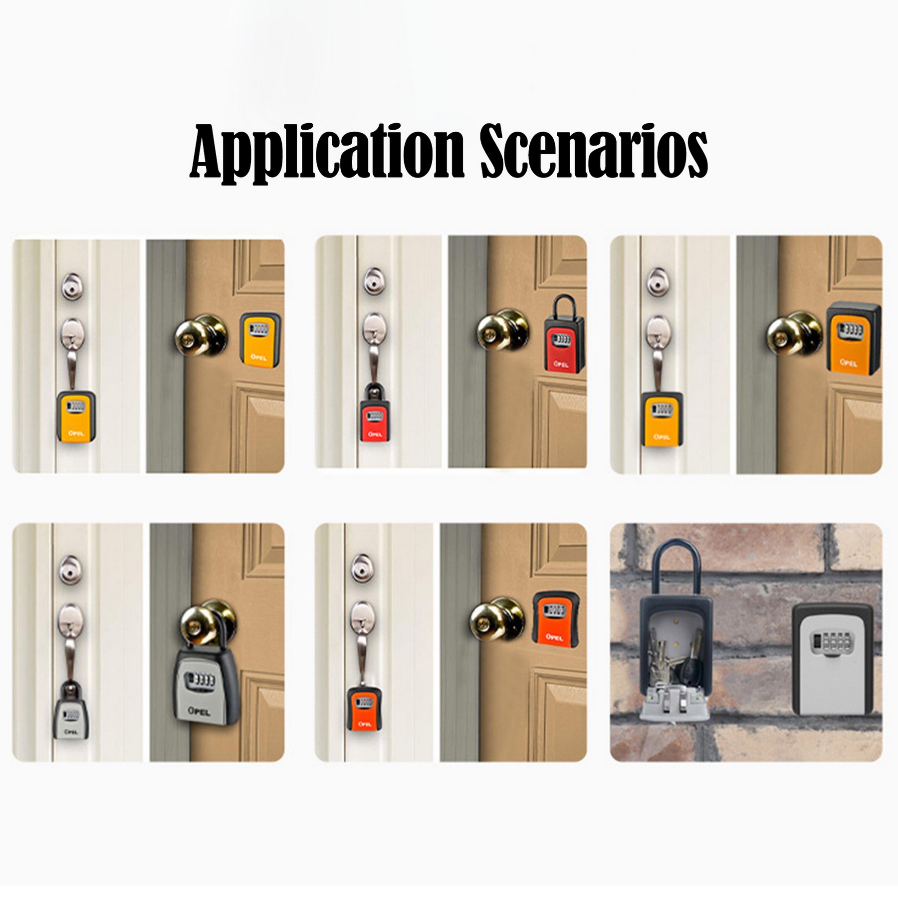 Key Lock Box With Code 3