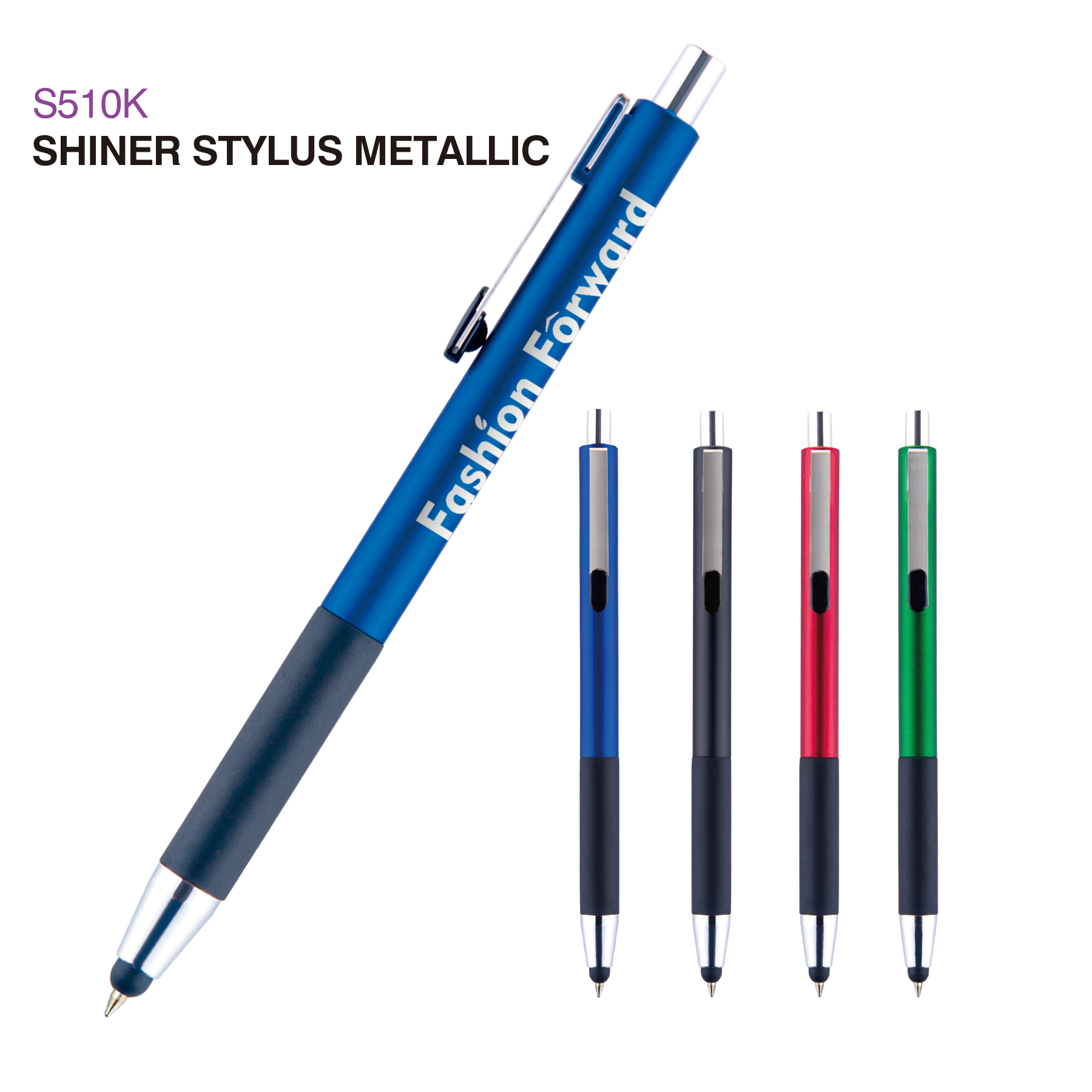 Shiner Stylus Metallic Pen