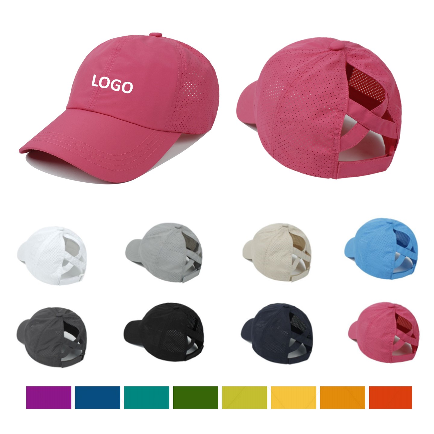 Dry Fit Ponytail Baseball Cap 2