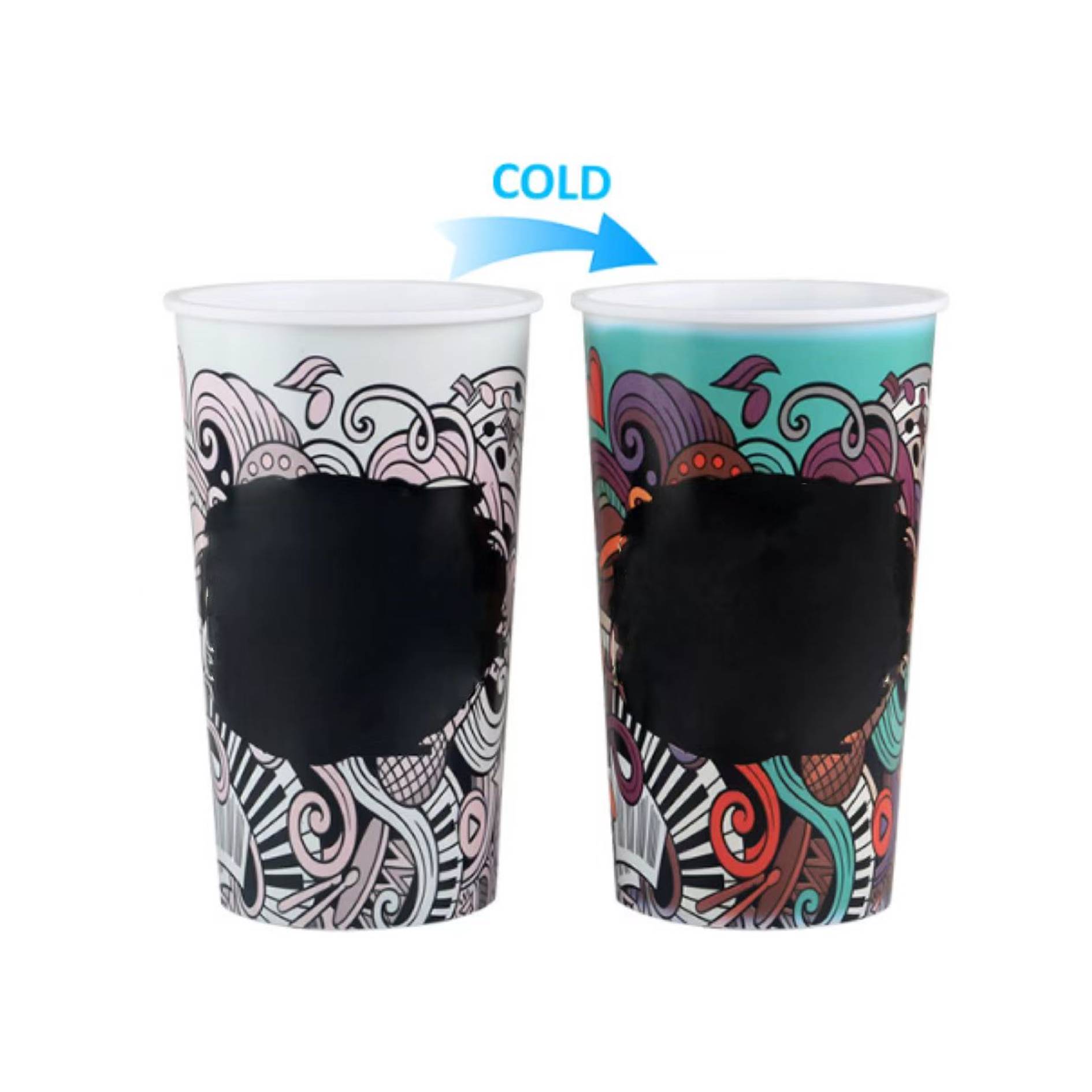 20oz Cold Color Change Stadium Cup 2