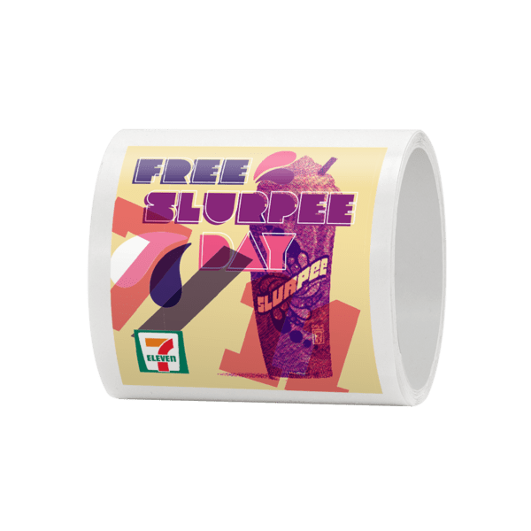 4" x 4" Square Roll Labels