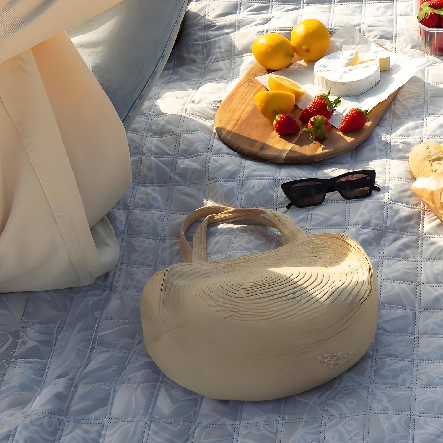 Portable Extra-Large Beach Mat for Outdoor Use 2