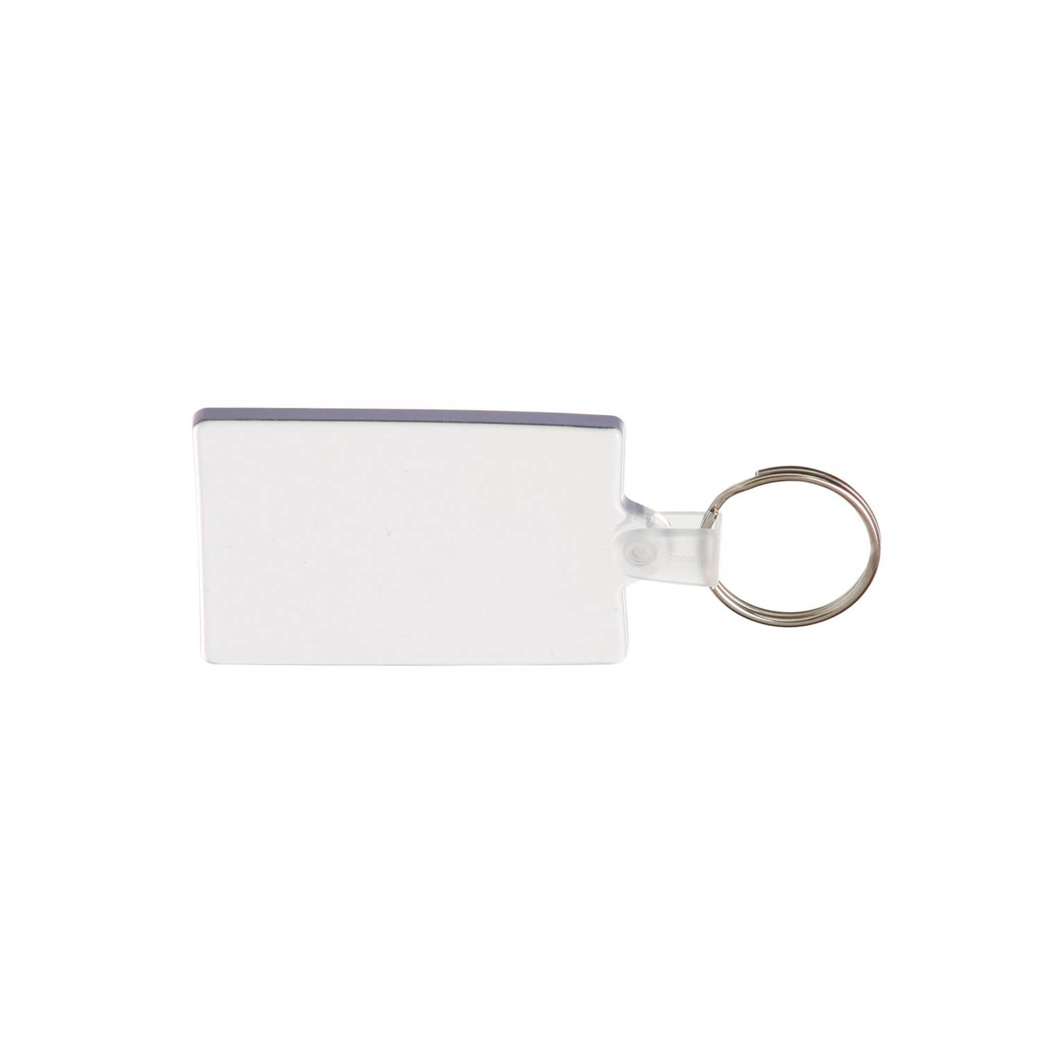 Rectangle Soft Plastic Keychain 4