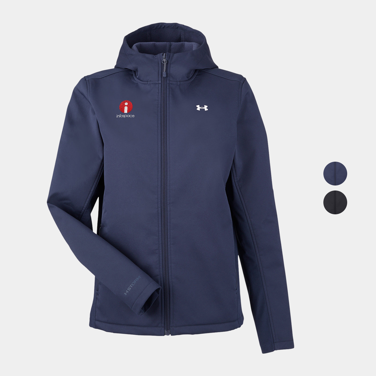 Under Armour Ladies' ColdGear® Shield 2.0 Hooded Jacket 3