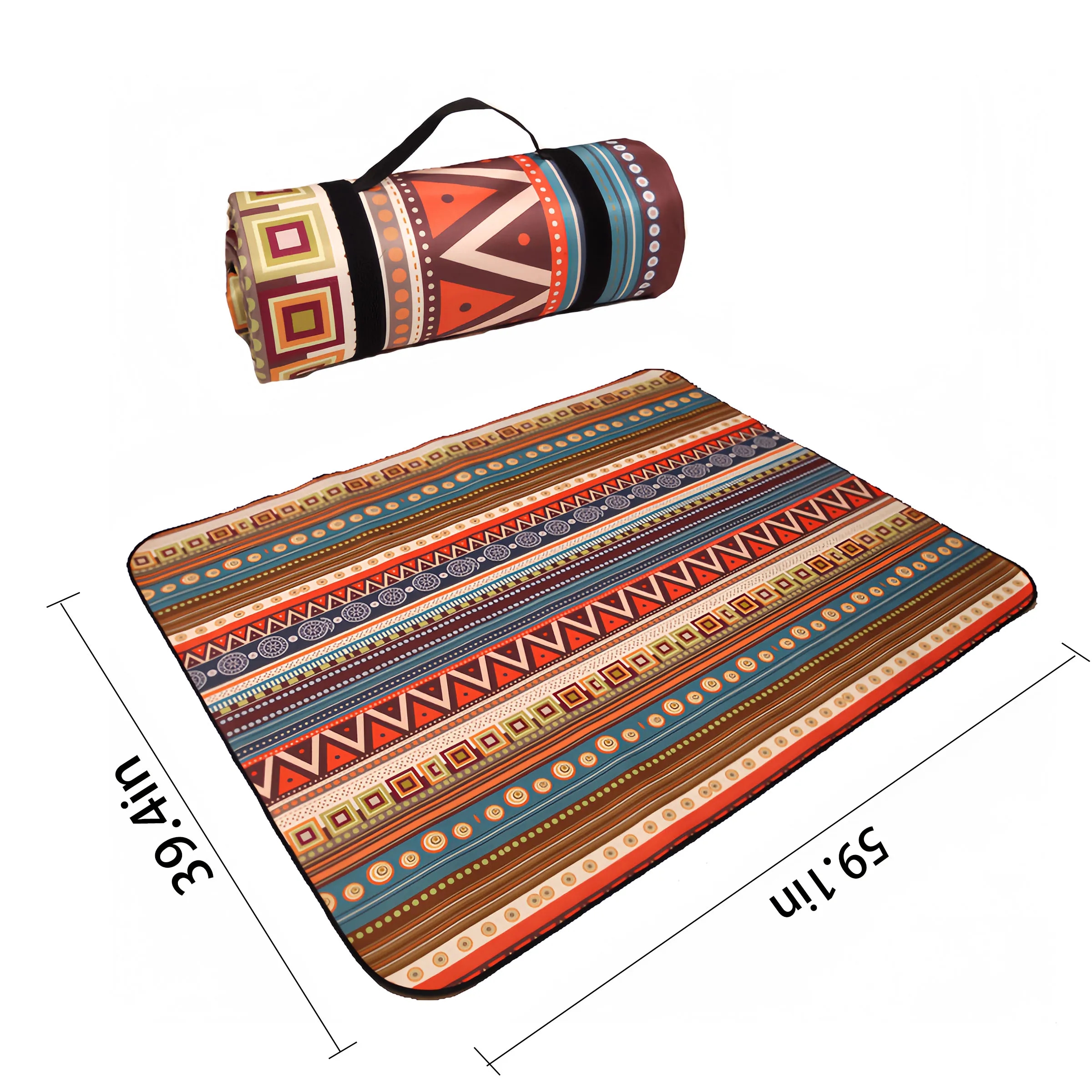 Polyester Outdoor Portable Moisture-Proof Picnic Mat 5