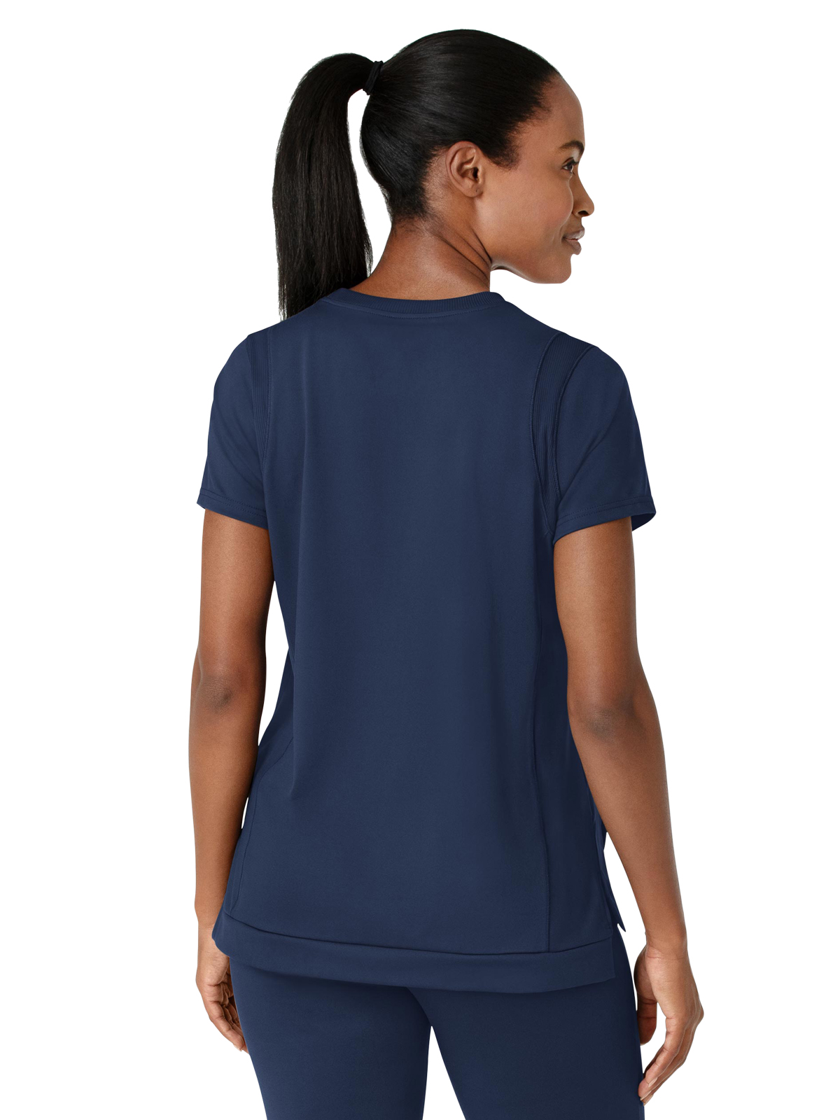 Wink - Renew Knit - Women's Two-Pocket Flex-n-Reach Crew Neck Top 31