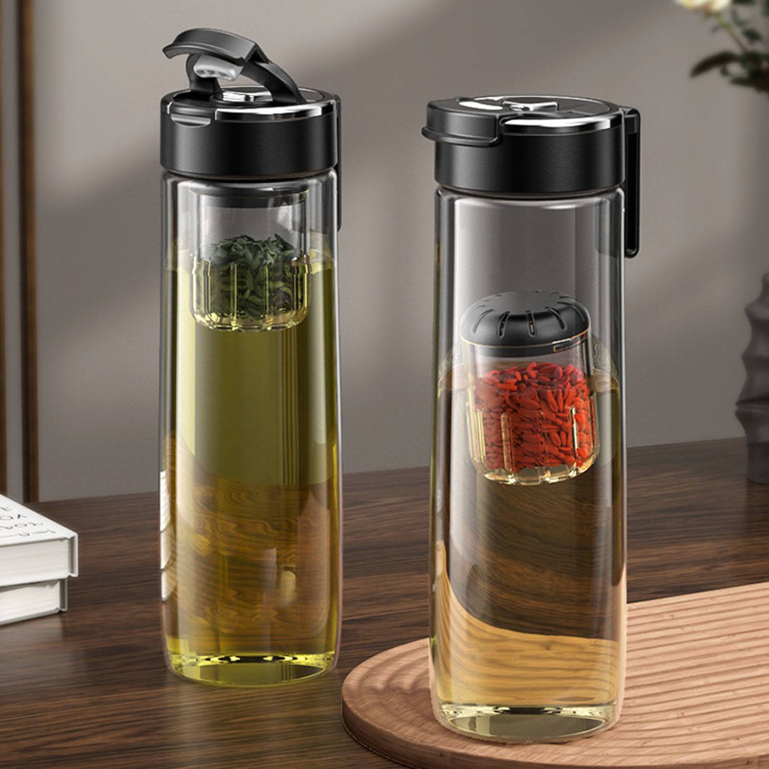 27oz Magnetic Tea Infuser Bottle 4
