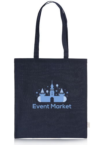 Recycled Solid Cotton Tote Bags, custom tote bag with logo imprint 6