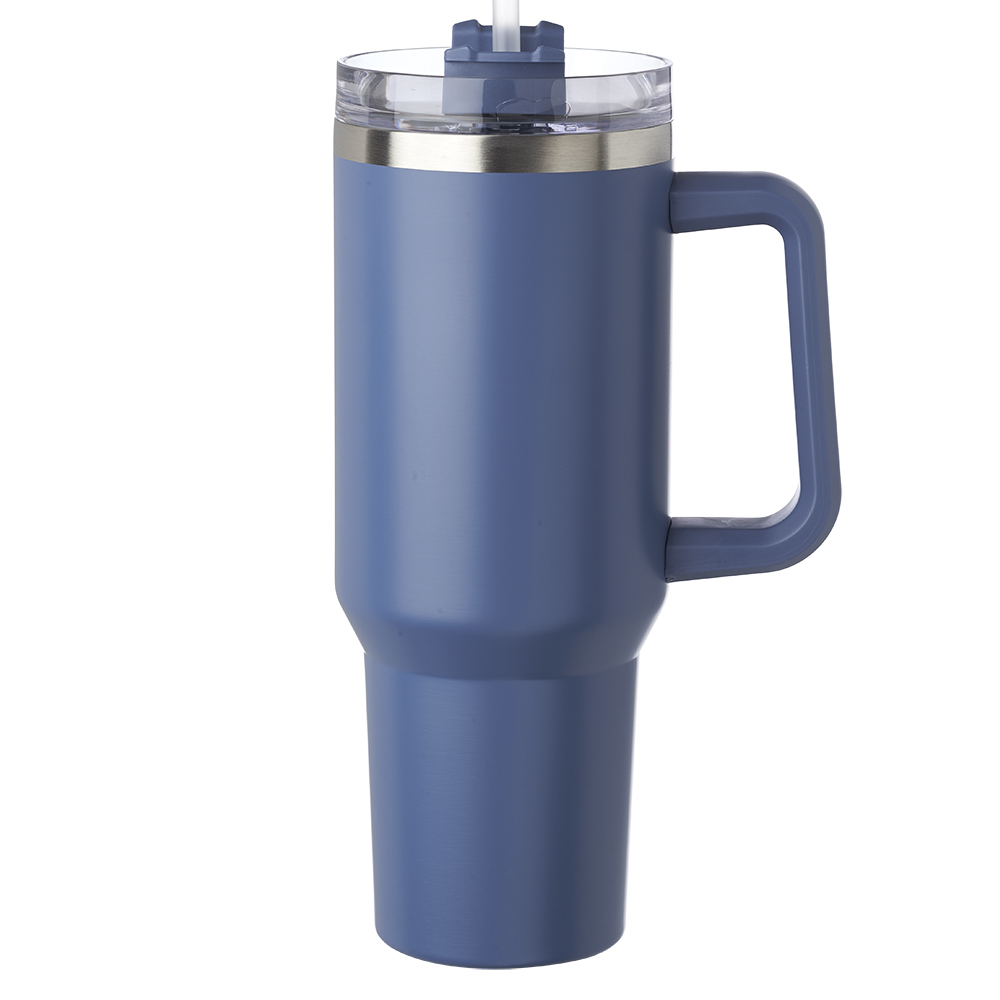 40 oz. Alps Stainless Steel Travel Mugs with Handle 22