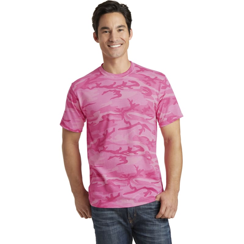 Port & Company Core Cotton Camo Tee. 5