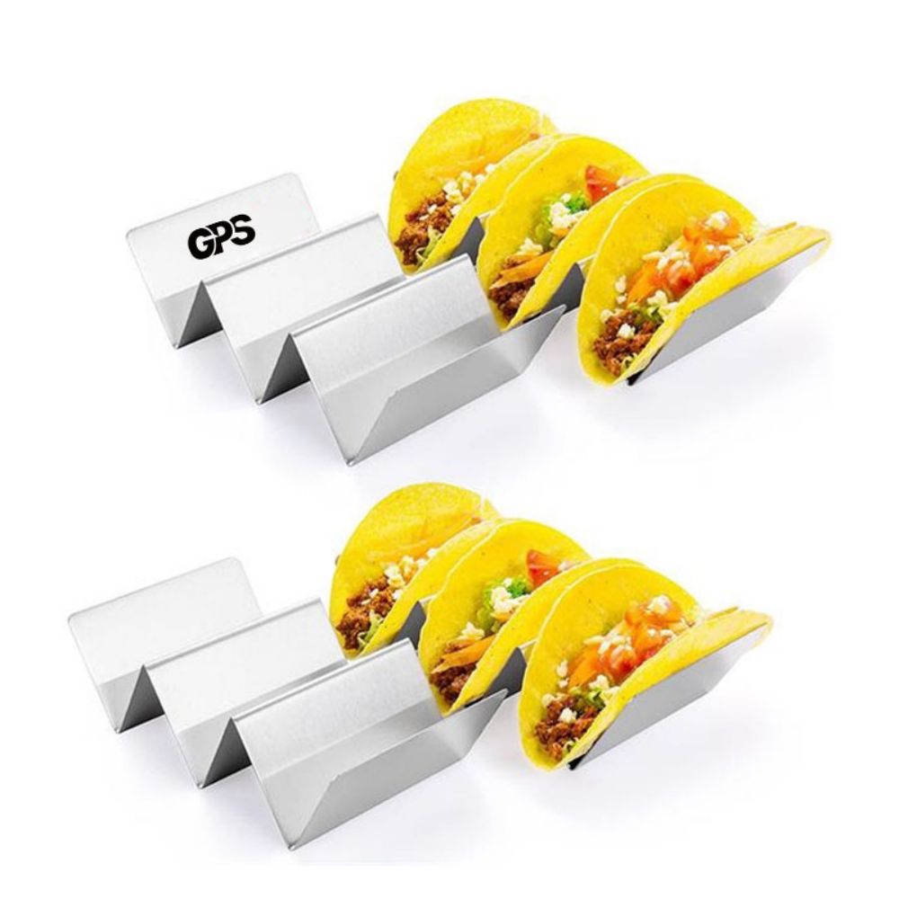 430 Stainless Steel Taco Holder Stand 4