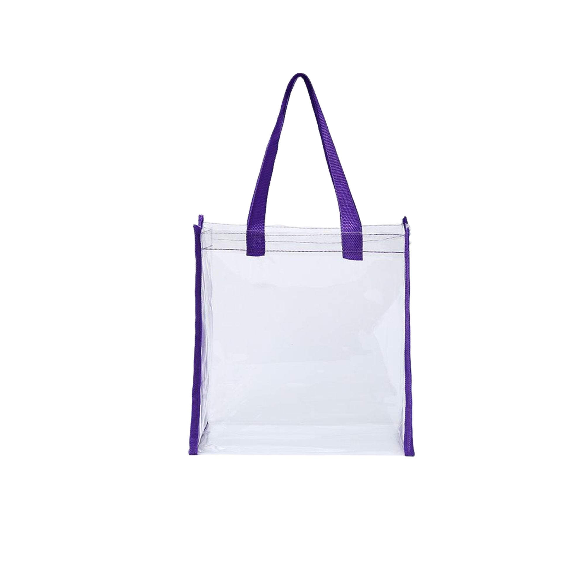 Clear PVC Stadium Tote Bag With Long Handles 6