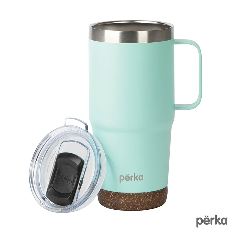 Perka® Bartlett 24 oz. Double Wall, Stainless Steel Stacking Mug 26