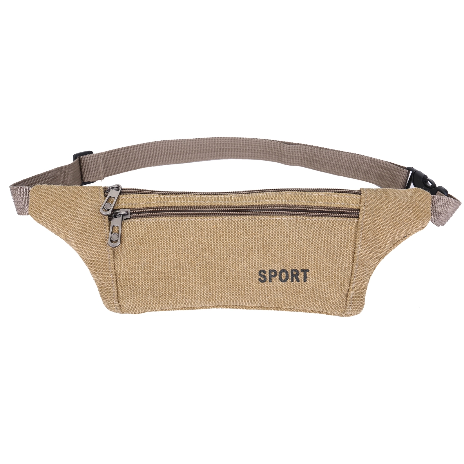 Travel Canvas Fanny Waist Pack For  Cycling Camping Walking 2