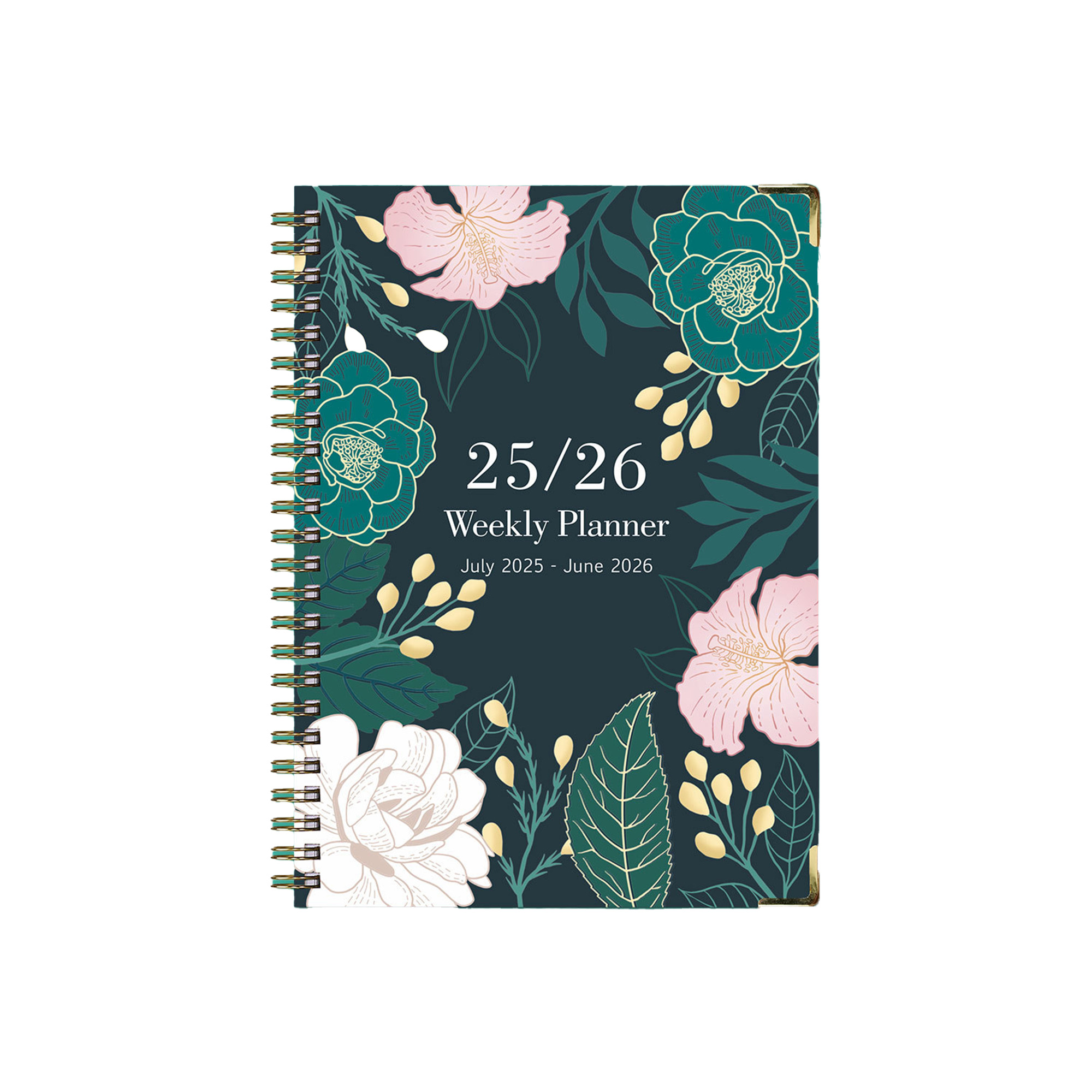 Spiral Notebook 2025-2026 English Organizer 5
