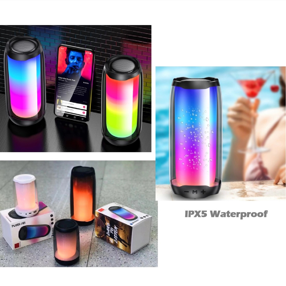 Ambient Colorful Wireless Speakers 4