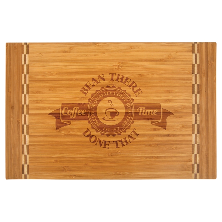 Butcher Block Inlay Cutting Board