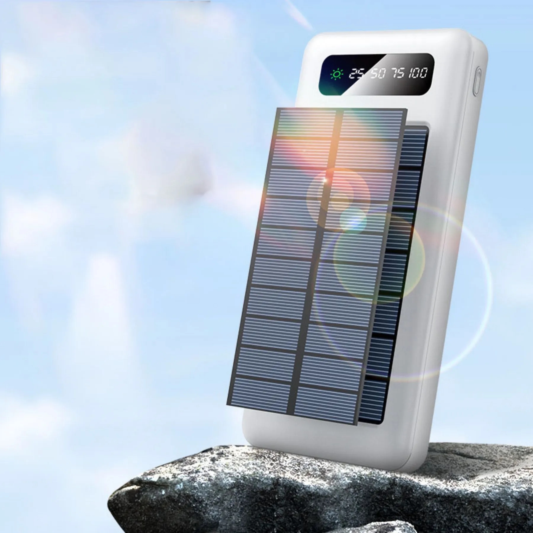 Solar 10000 mAh Power Bank 6