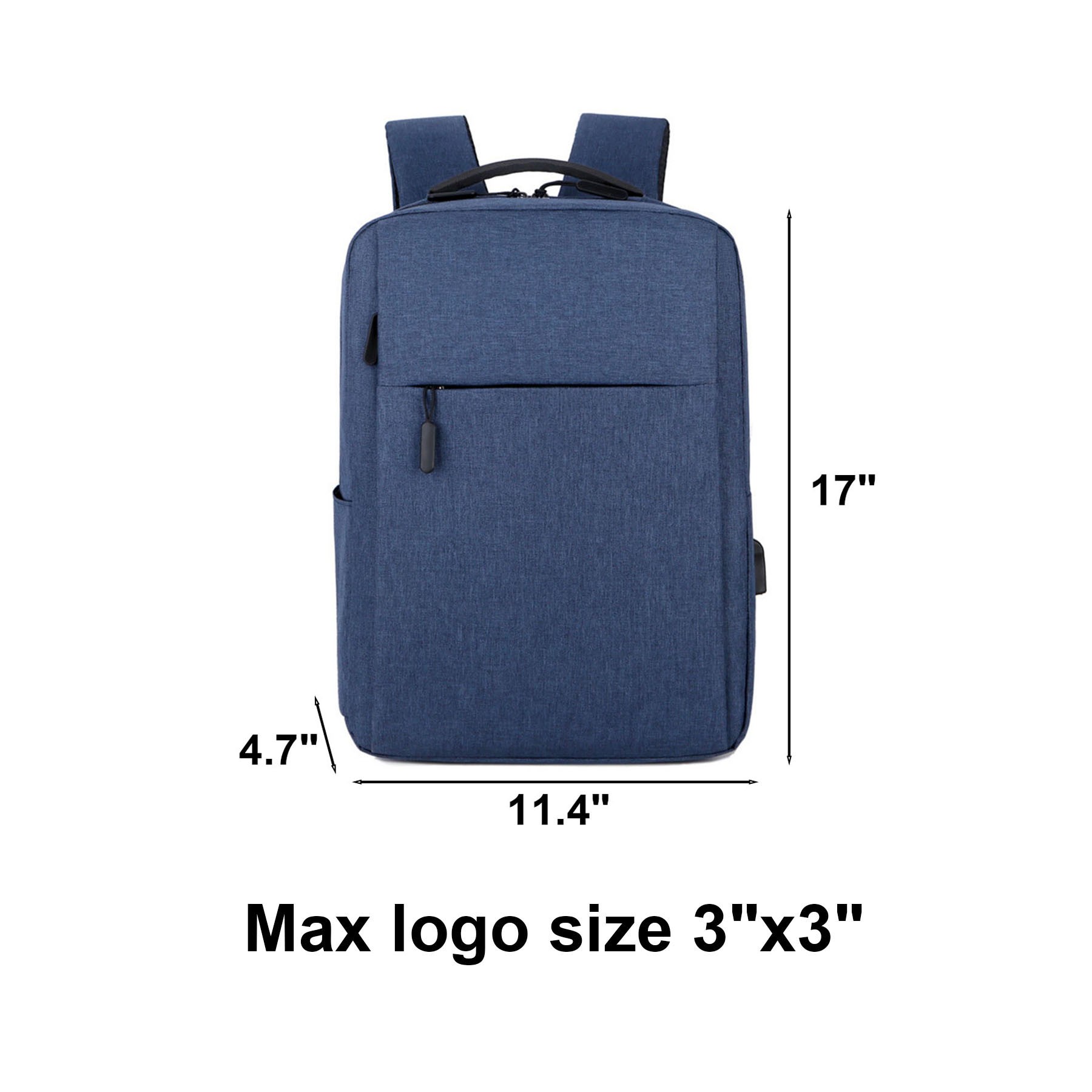 Laptop Backpack With USB Charging Port 2