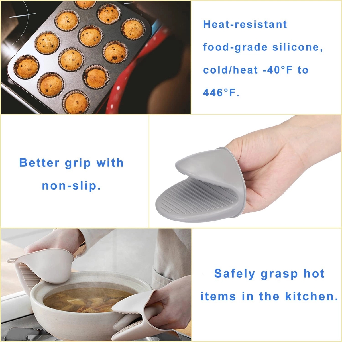 Mini Silicone Oven Gloves 3