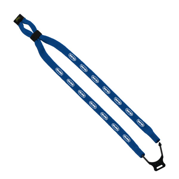 1/2" Double-Thick Cotton Trade Show Lanyard with Plastic Option Y Converter 14