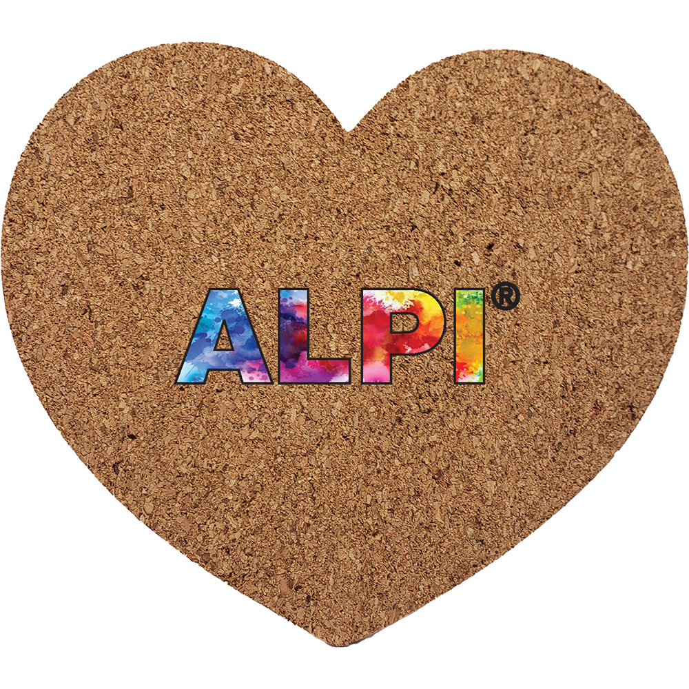 Cork Coaster - Heart