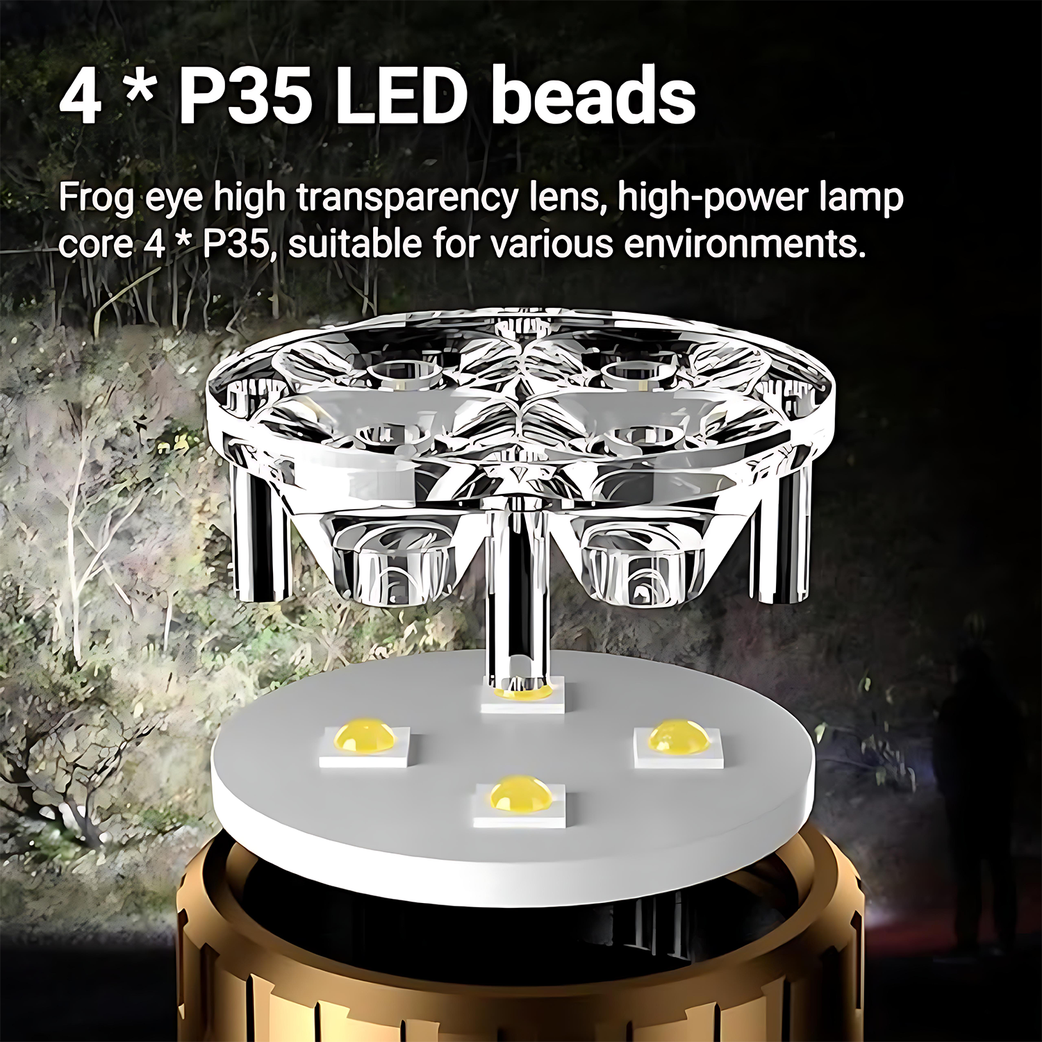 Outdoor Rechargeable Flashlight – Long-Range & Waterproof 3
