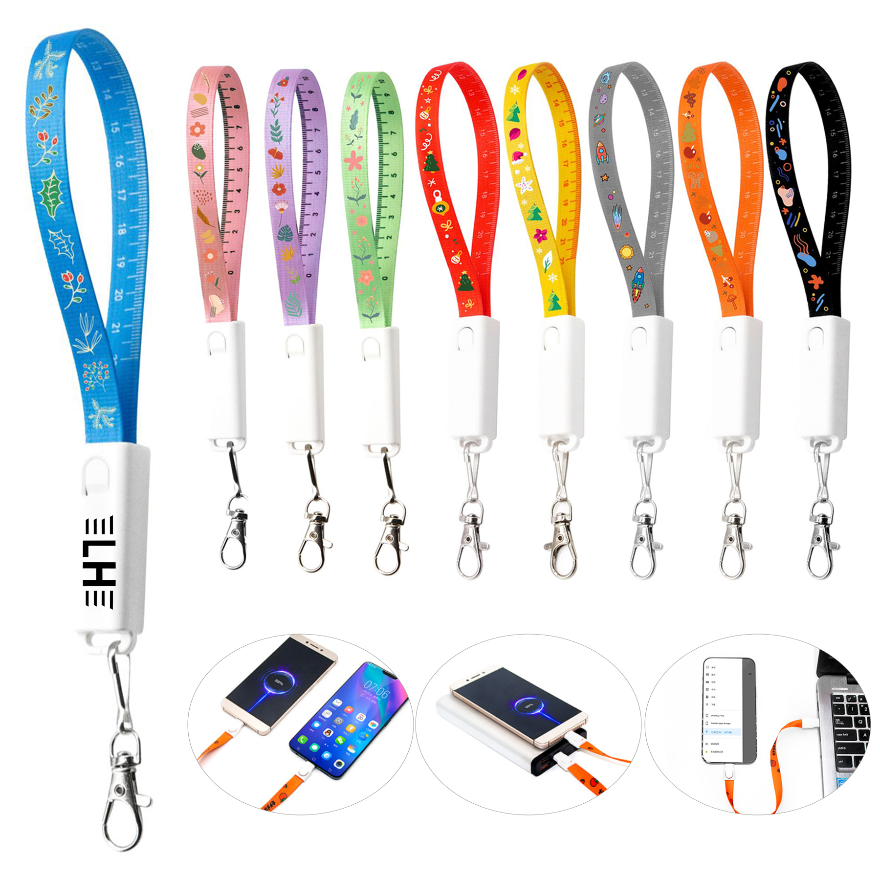 6-In-1 Key Holders USB Charging Cable 2
