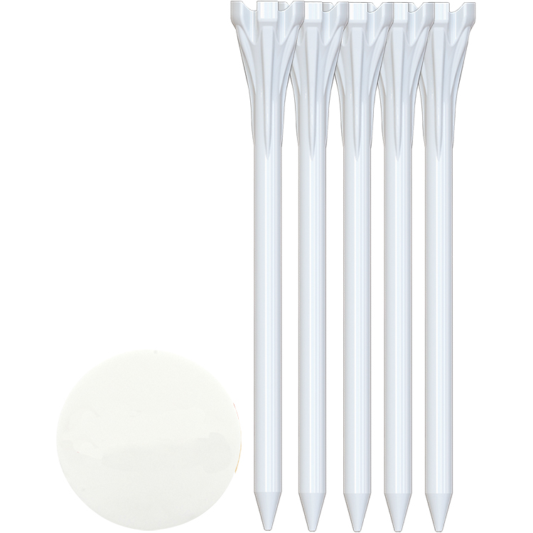 5 Flytee Tees 2-3/4", 1 Ball Marker 3