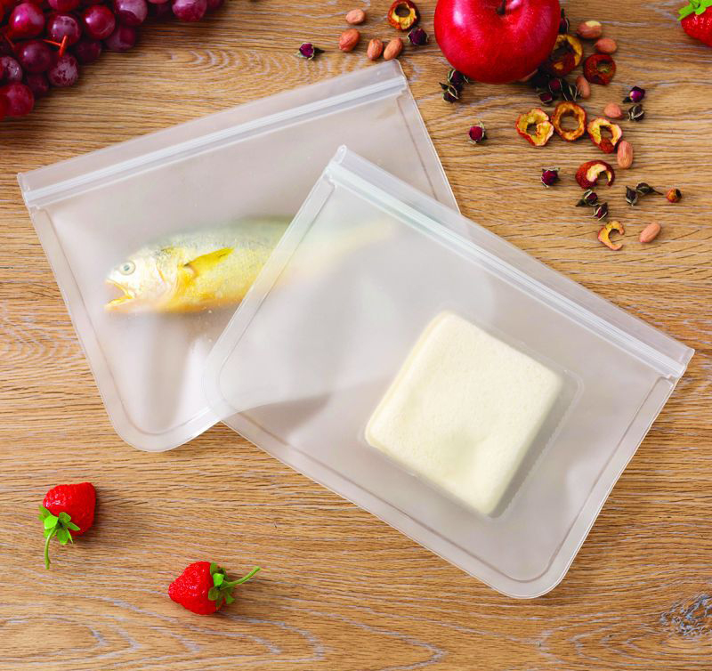 Reusable PEVA Food Lunch Pouch 4