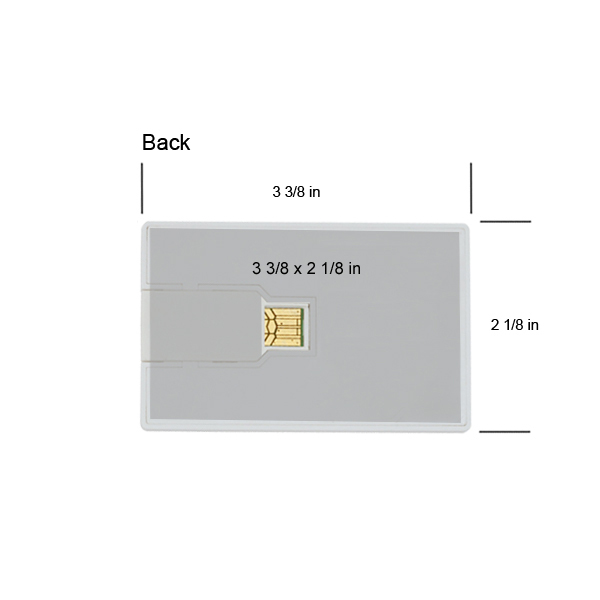Plano Credit Card USB Flash Drive