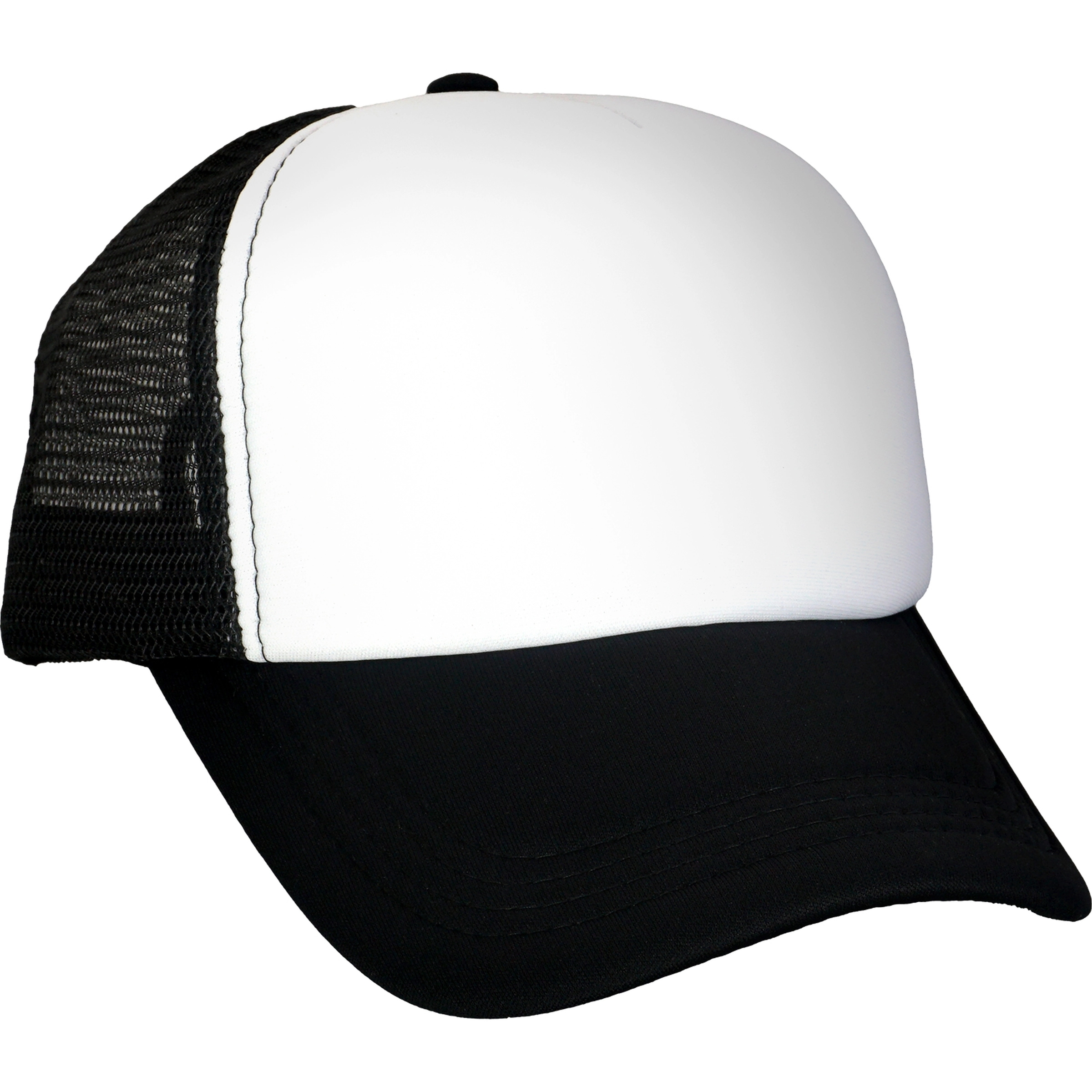 Foam Rectangle Emblem Trucker Hat 10