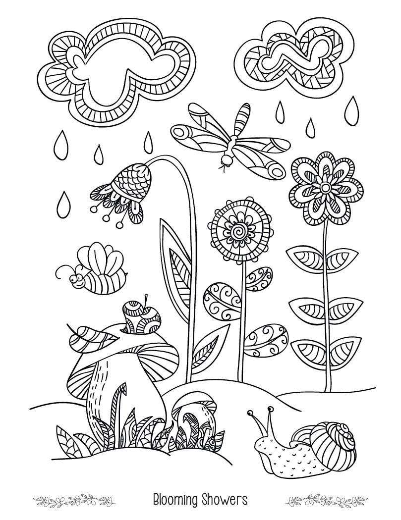 Good Value™ Floral Bliss Adult Coloring Book 16