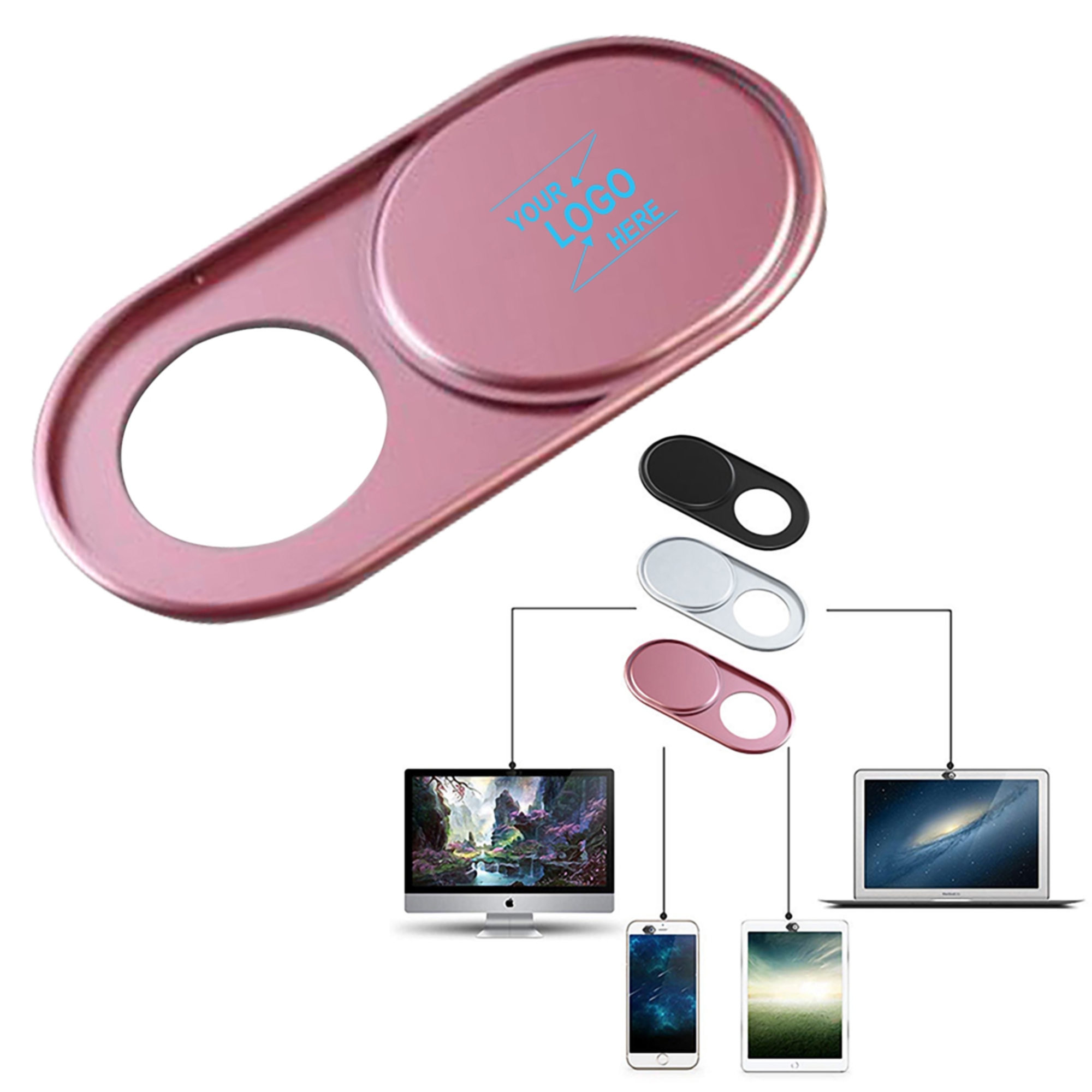 Aluminum Webcam Privacy Cover