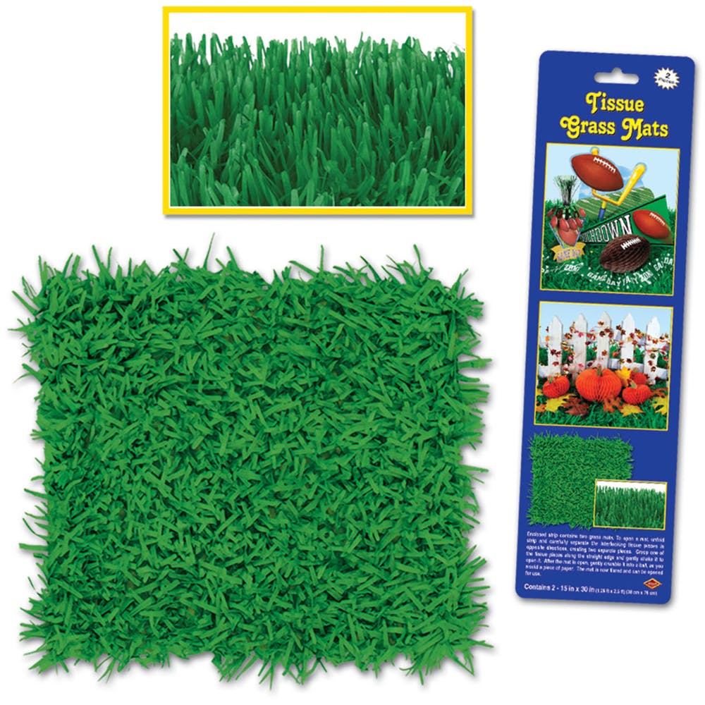 Tissue Grass Mats - 15" x 30" 2