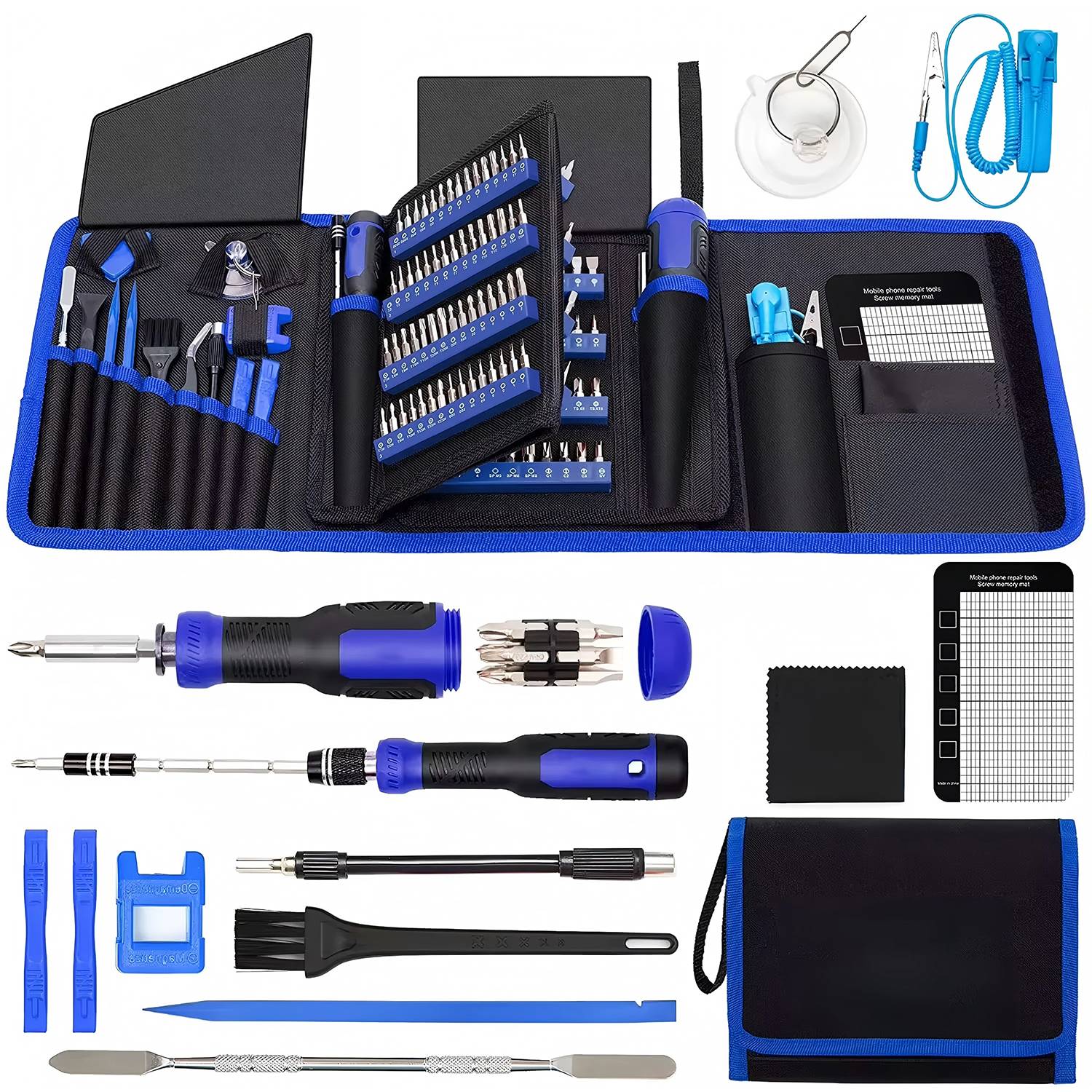 Precision Screwdriver Kit with Multiple Bits for Repair 3