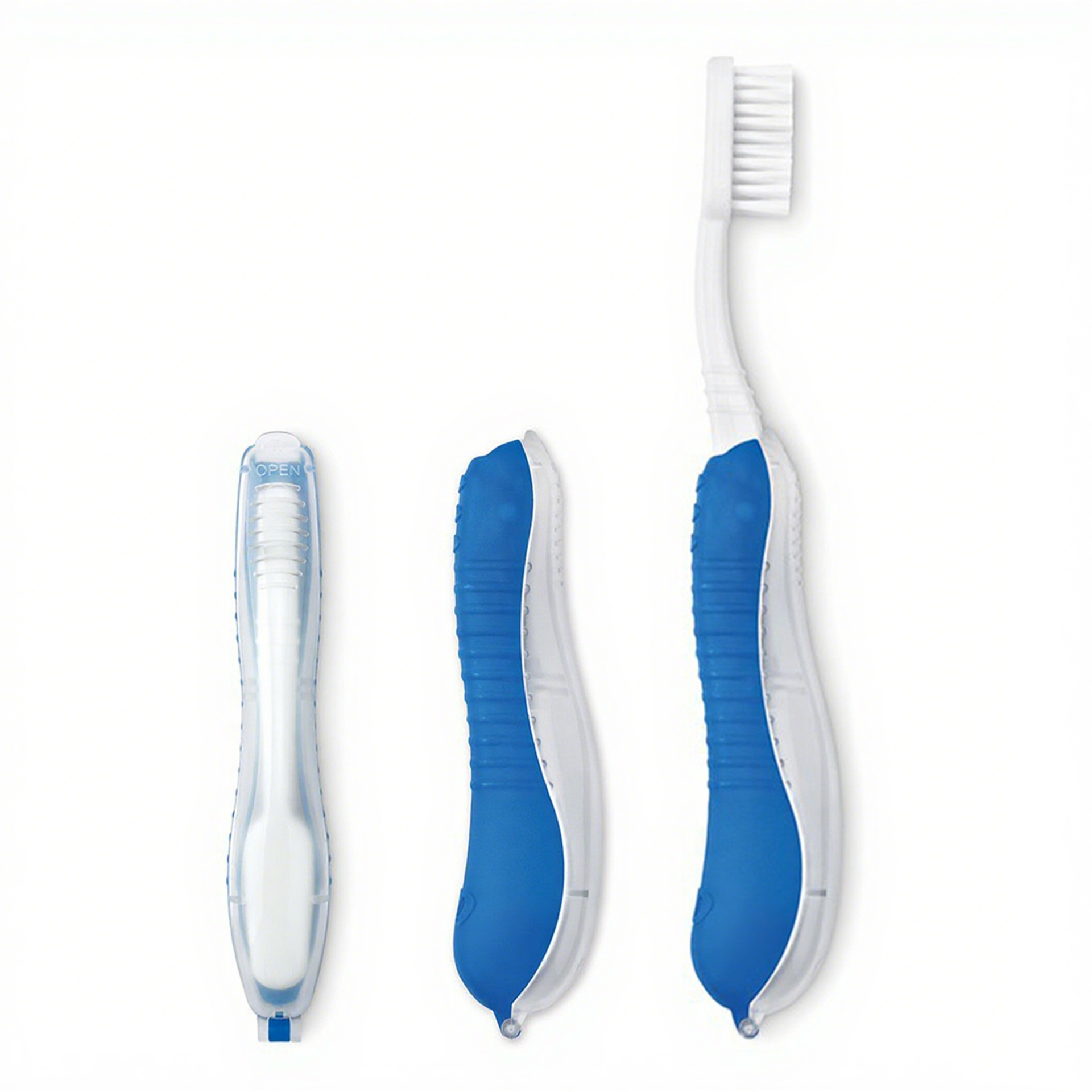 Travel Toothbrush In Folding Case 2