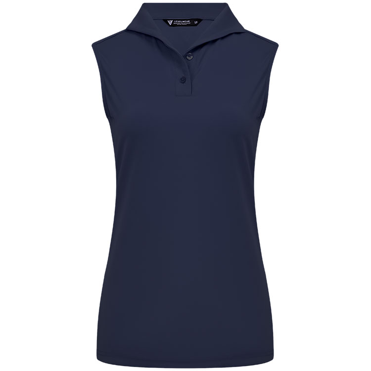 Levelwear Ladies Treasure Sleeveless Polo 3