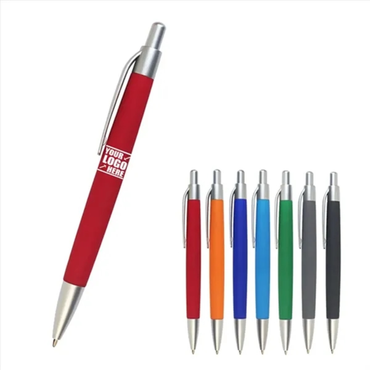 Black Ink Ballpoint Pen with Comfortable Grip 1