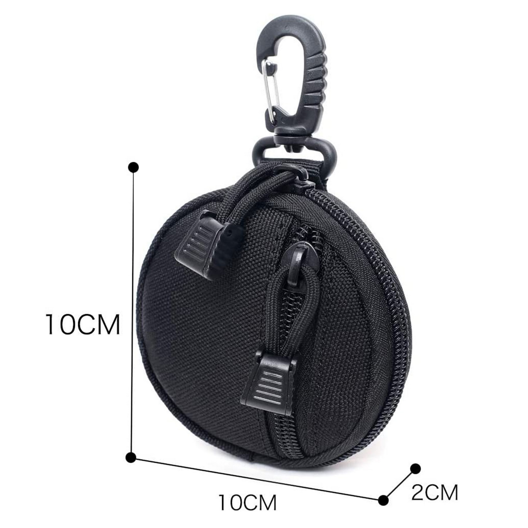 Tactical Round Pouch W/Keychain Hook 5