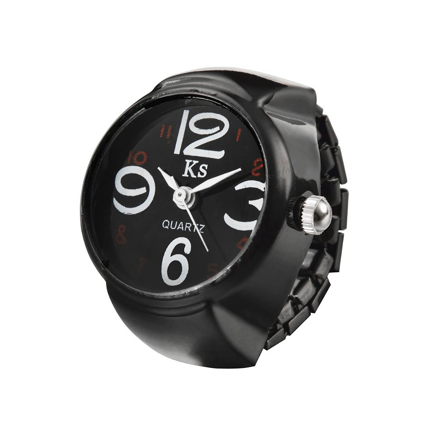 Watch-shaped Alloy Ring 8