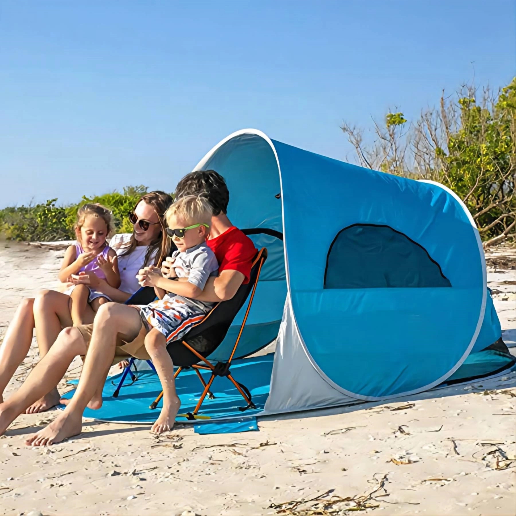 Automatic Pop Up Beach Tent 2